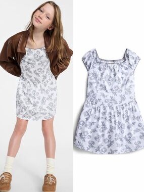 NWT Weekend Academy Girls' Cotton Corset Dress, size xl 14-16 Cottagecore